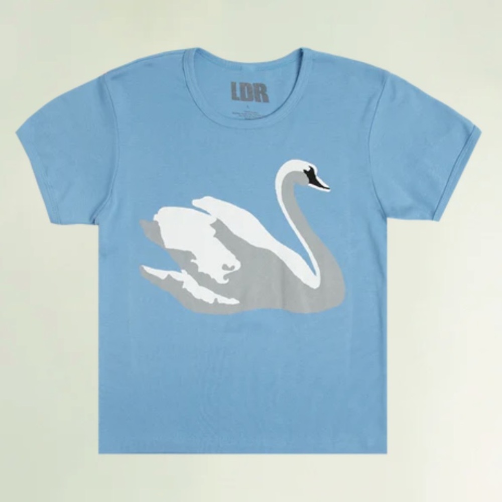 lana del rey blue swan tour t-shirt – wembley show 2024 – size l